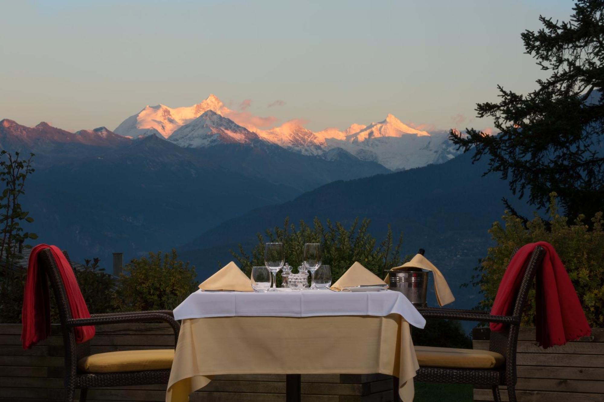 Hotel Helvetia Intergolf Crans-Montana Ngoại thất bức ảnh