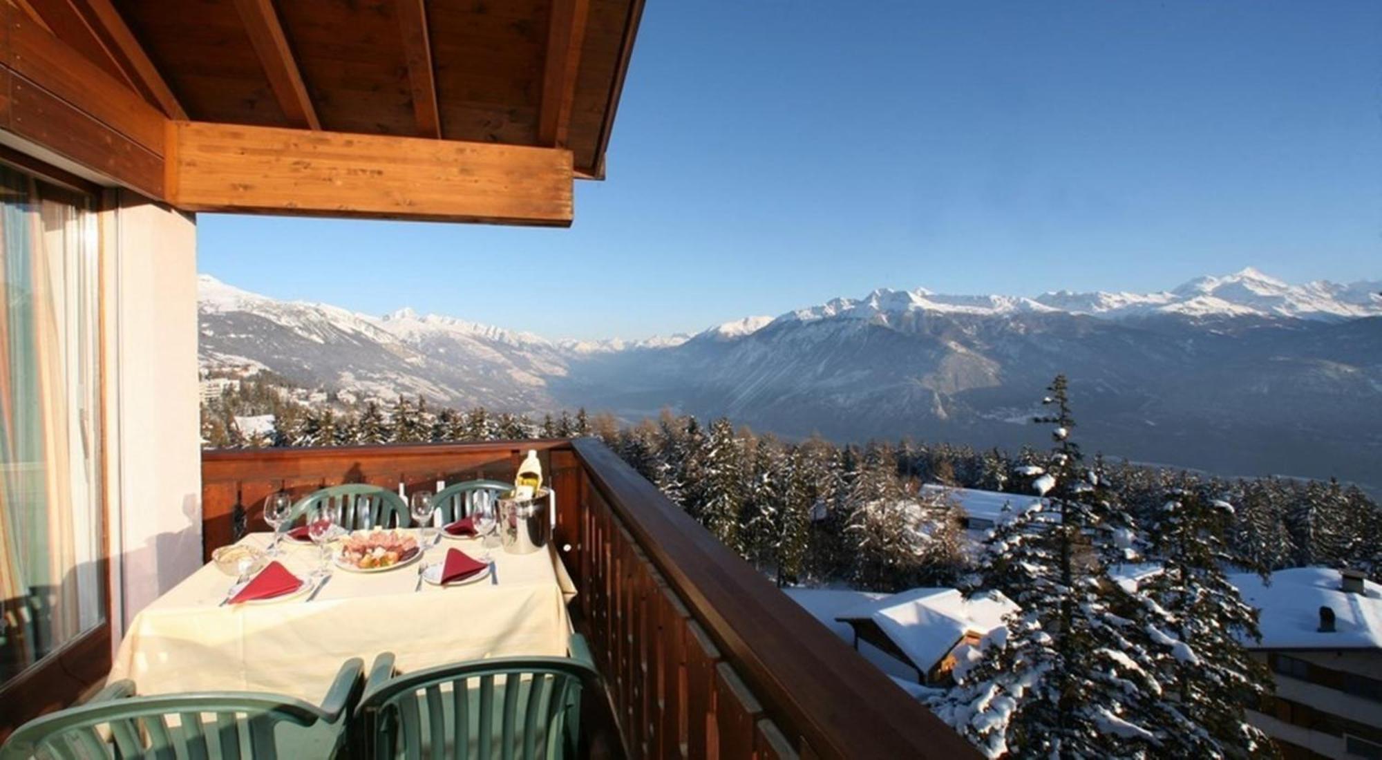 Hotel Helvetia Intergolf Crans-Montana Ngoại thất bức ảnh