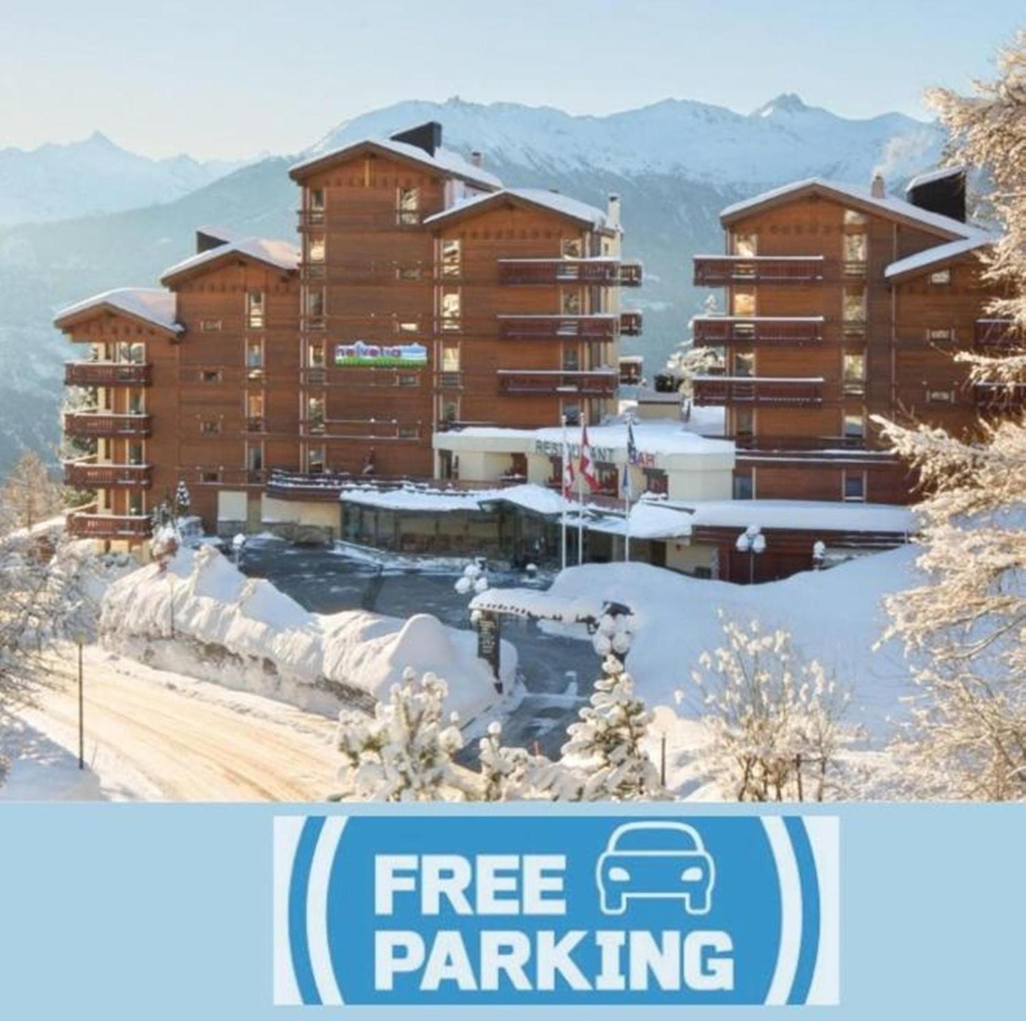 Hotel Helvetia Intergolf Crans-Montana Ngoại thất bức ảnh